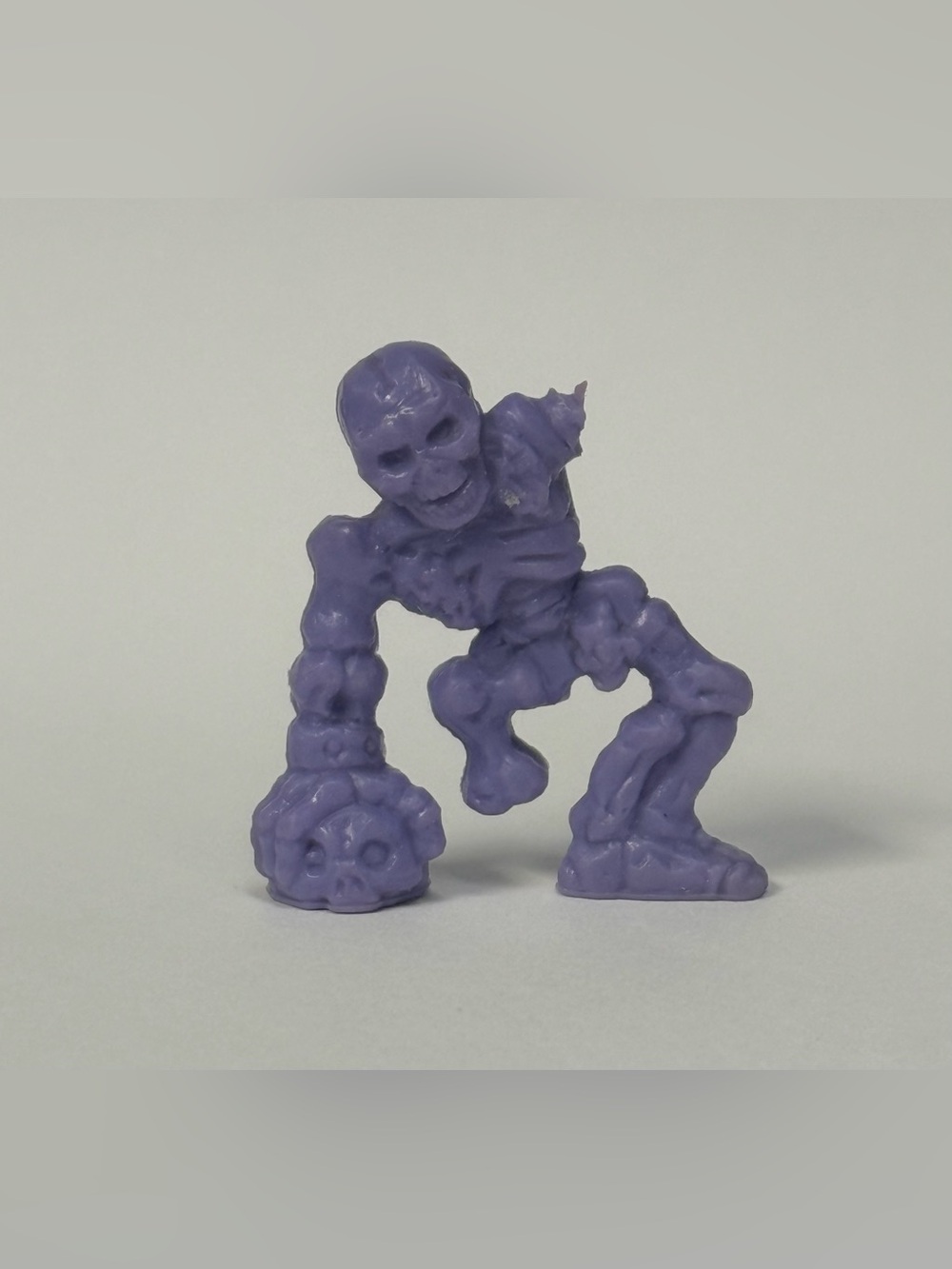 Vintage 1990 Matchbox Monster In My Pocket Series 1 Purple Skeleton #47 MIMP